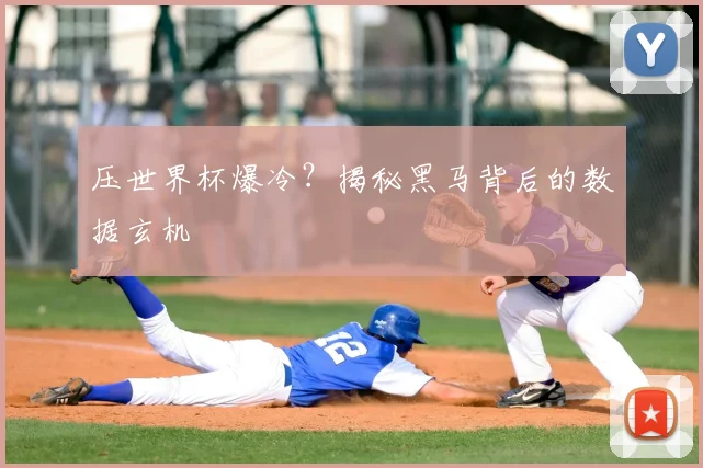 压世界杯爆冷？揭秘黑马背后的数据玄机