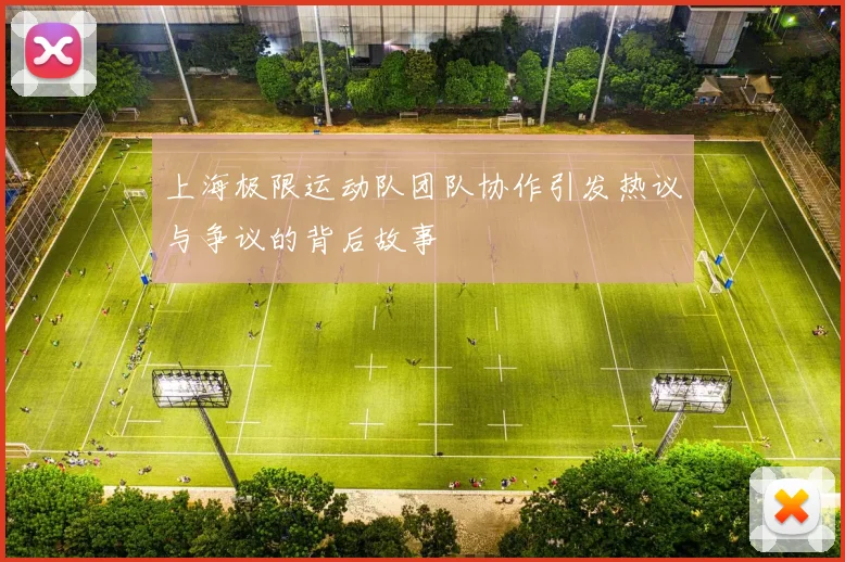 上海极限运动队团队协作引发热议与争议的背后故事